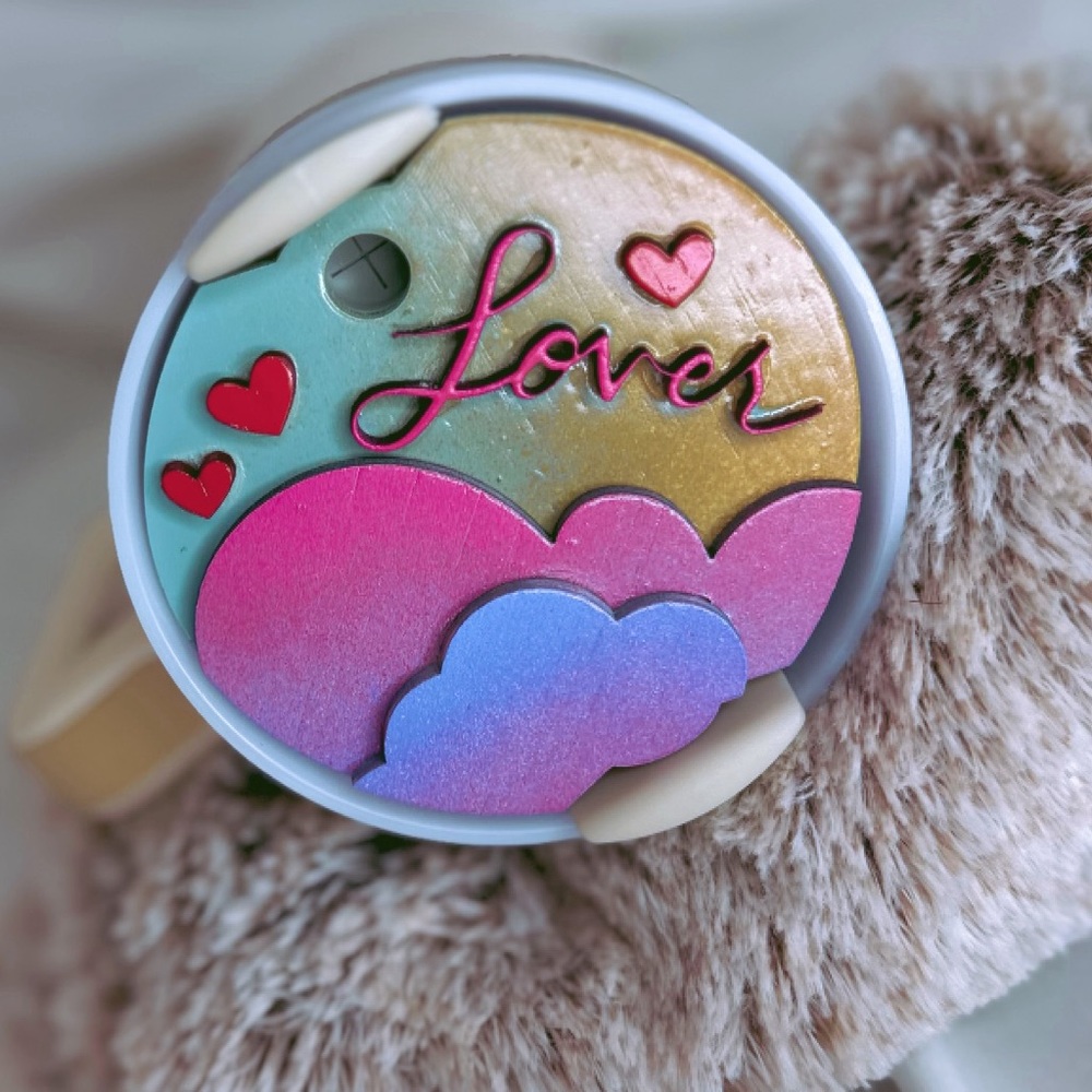 Lover Stanley Topper Name Plate Tag